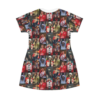 Taylor Swift Chiefs Fan Taylor's Version T-Shirt Dress