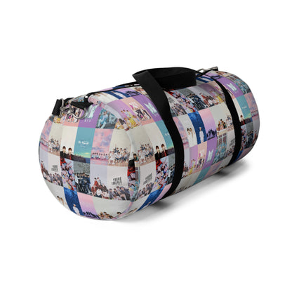 BTS Pastel Aesthetic Collage Duffel Bag