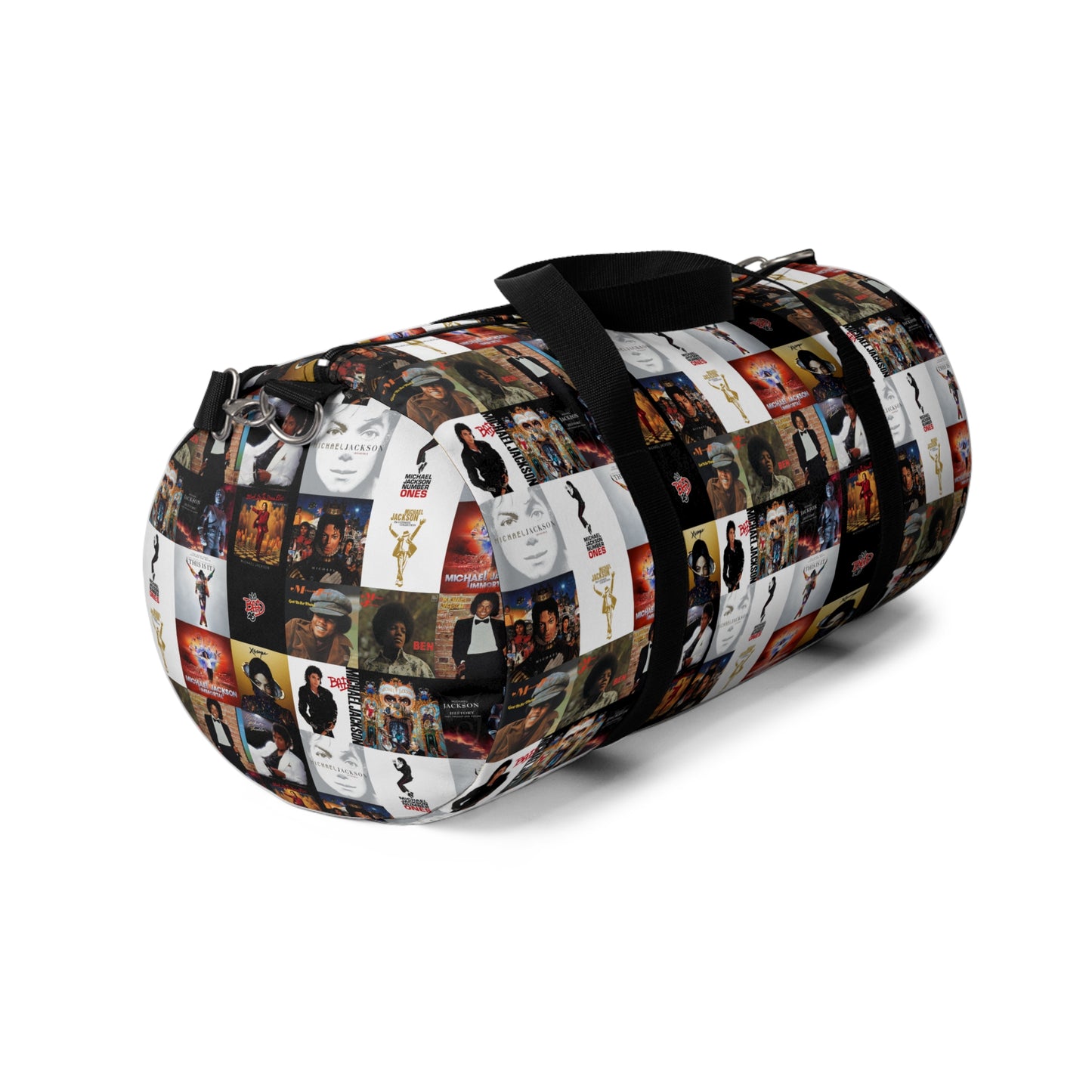 Michael Jackson Album Cover Collage Duffel Bag