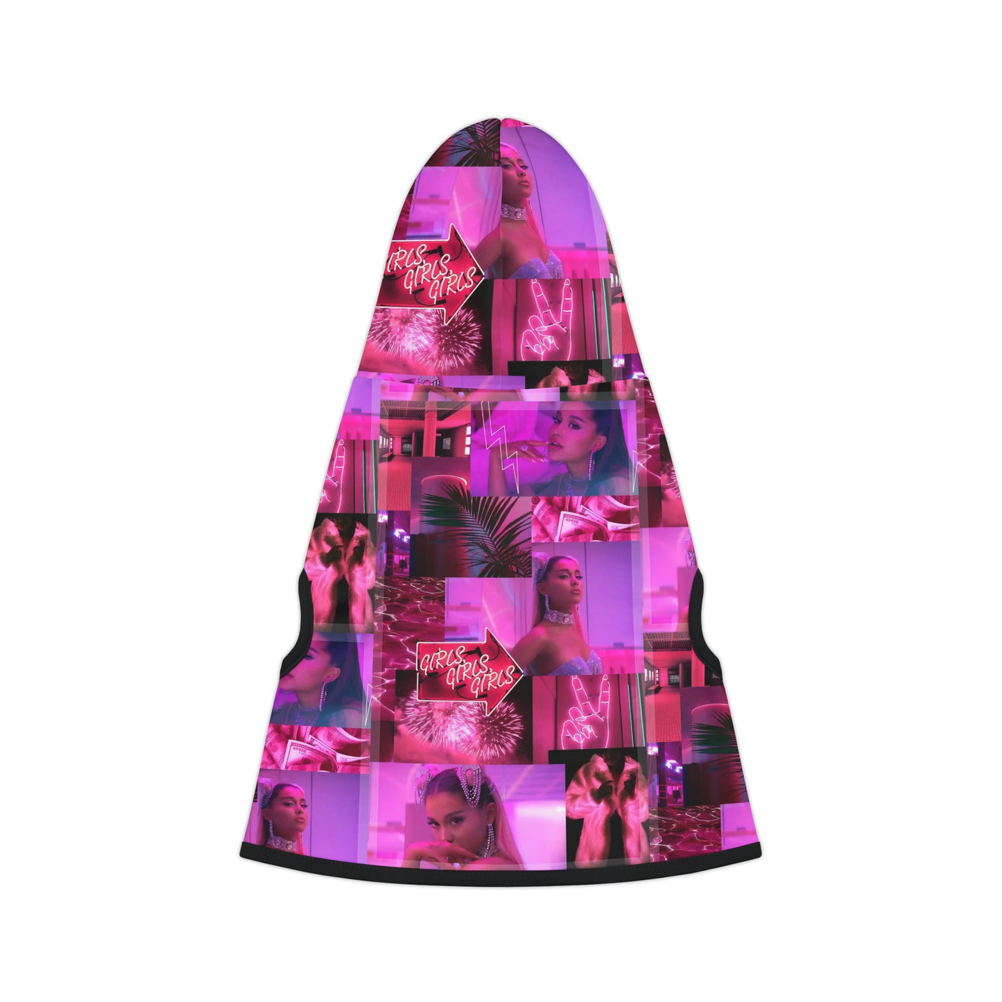 Ariana Grande 7 Rings Collage Pet Hoodie