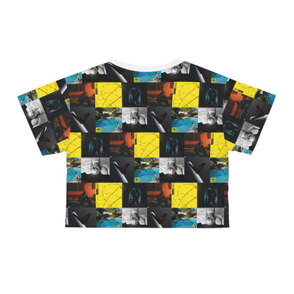 Post Malone Album Art Collage Crop Tee