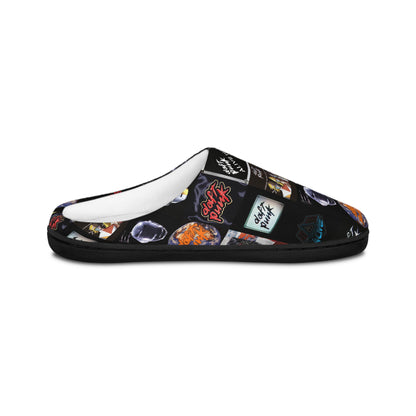 Daft Punk Album Cover Art Collidge Men's Indoor Slippers