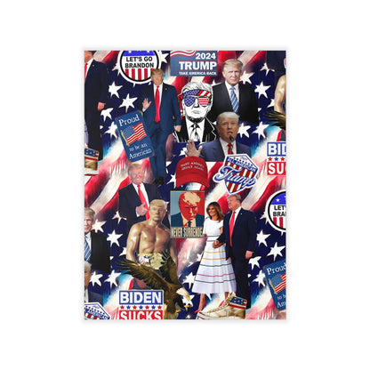 Donald Trump 2024 MAGA Montage Wall Decals