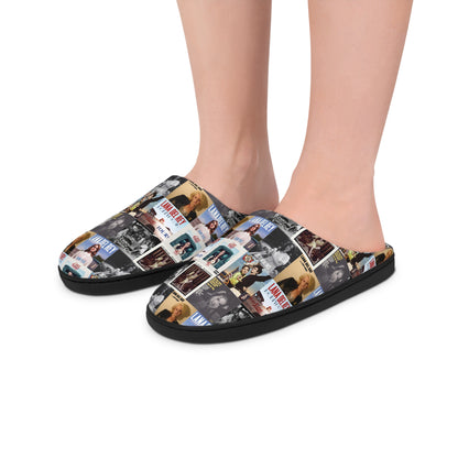 Lana Del Rey Album Cover Collage Men's Indoor Slippers