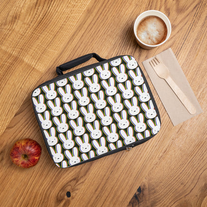 Bad Bunny Logo Pattern Lunch Bag