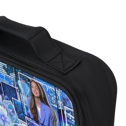 Olivia Rodrigo Blue Aesthetic Collage Lunch Bag