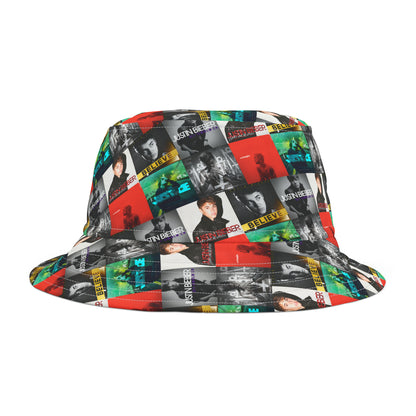 Justin Bieber Album Cover Collage Bucket Hat