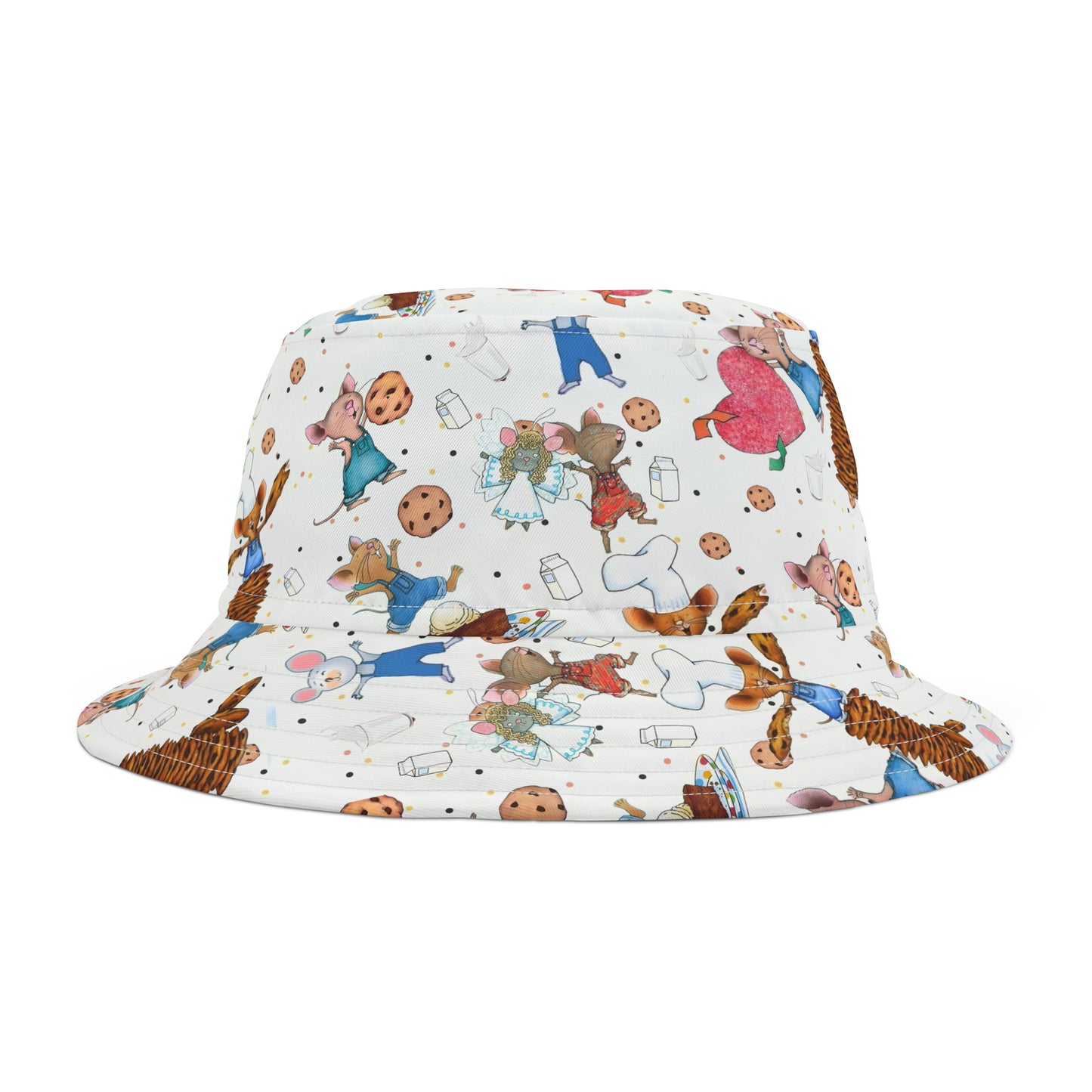 If You Give A Mouse A Cookie Collage Bucket Hat