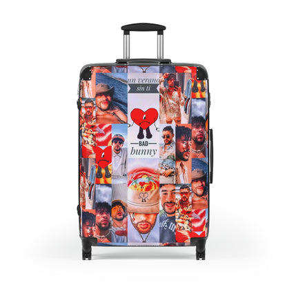 Bad Bunny Un Verano Sin Ti Photo Collage Suitcase