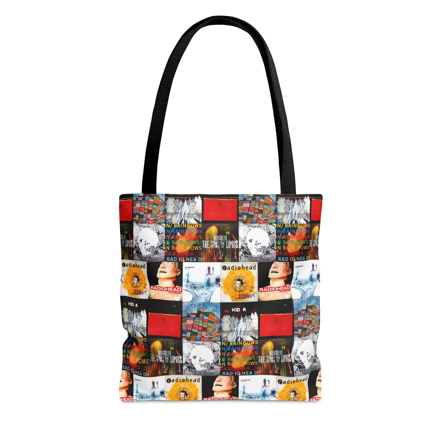 Radiohead Album Cover Collage Tote Bag