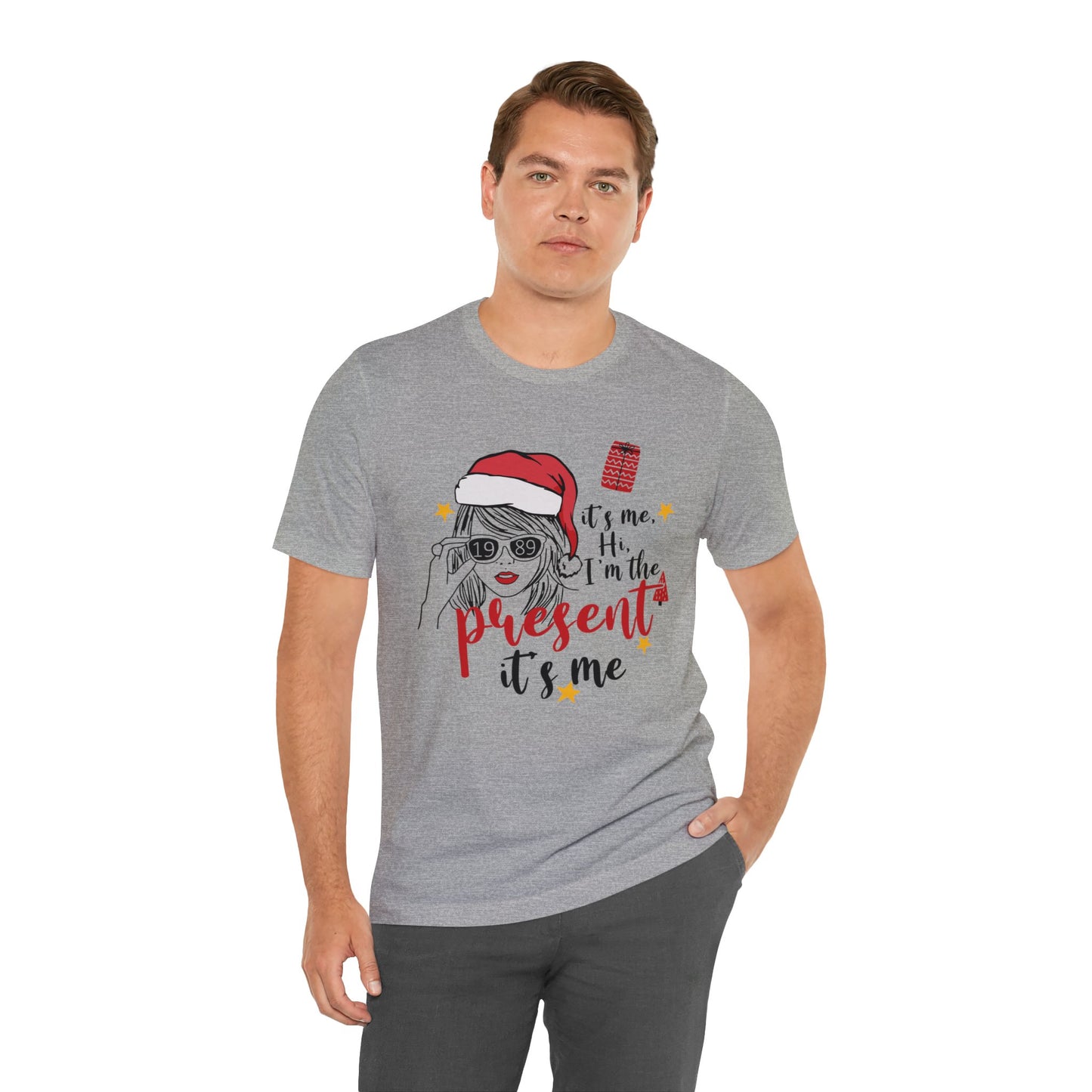 Taylor Swift I'm The Present Unisex Jersey Short Sleeve Tee Shirt