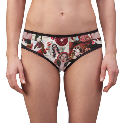 Lana Del Rey Cherry Coke Collage Women's Briefs Panties