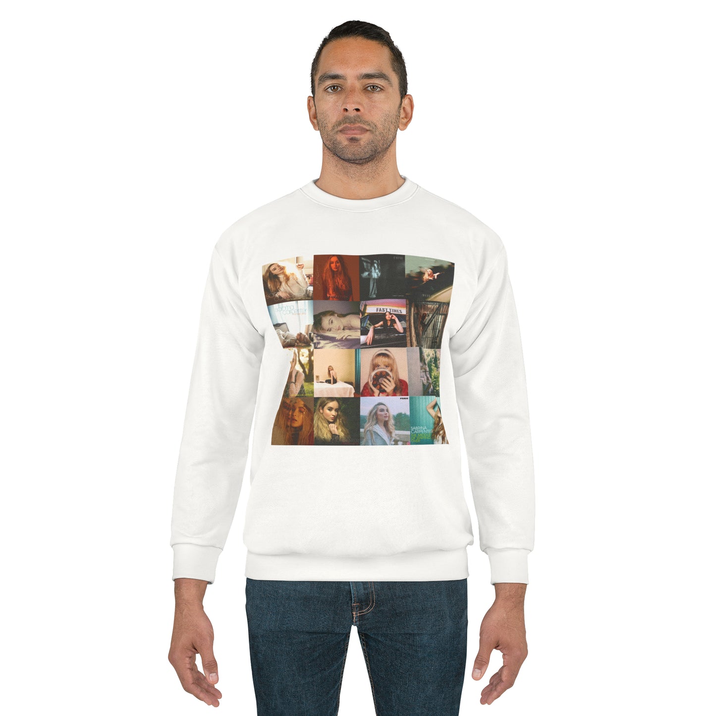 Sabrina Carpenter Album Cover Collage Unisex Sweatshirt