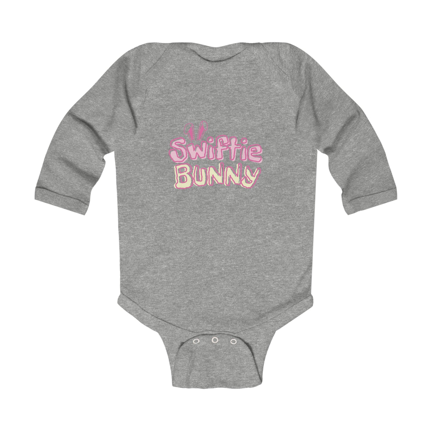 Taylor Swift Easter Swiftie Bunny Infant Long Sleeve Bodysuit