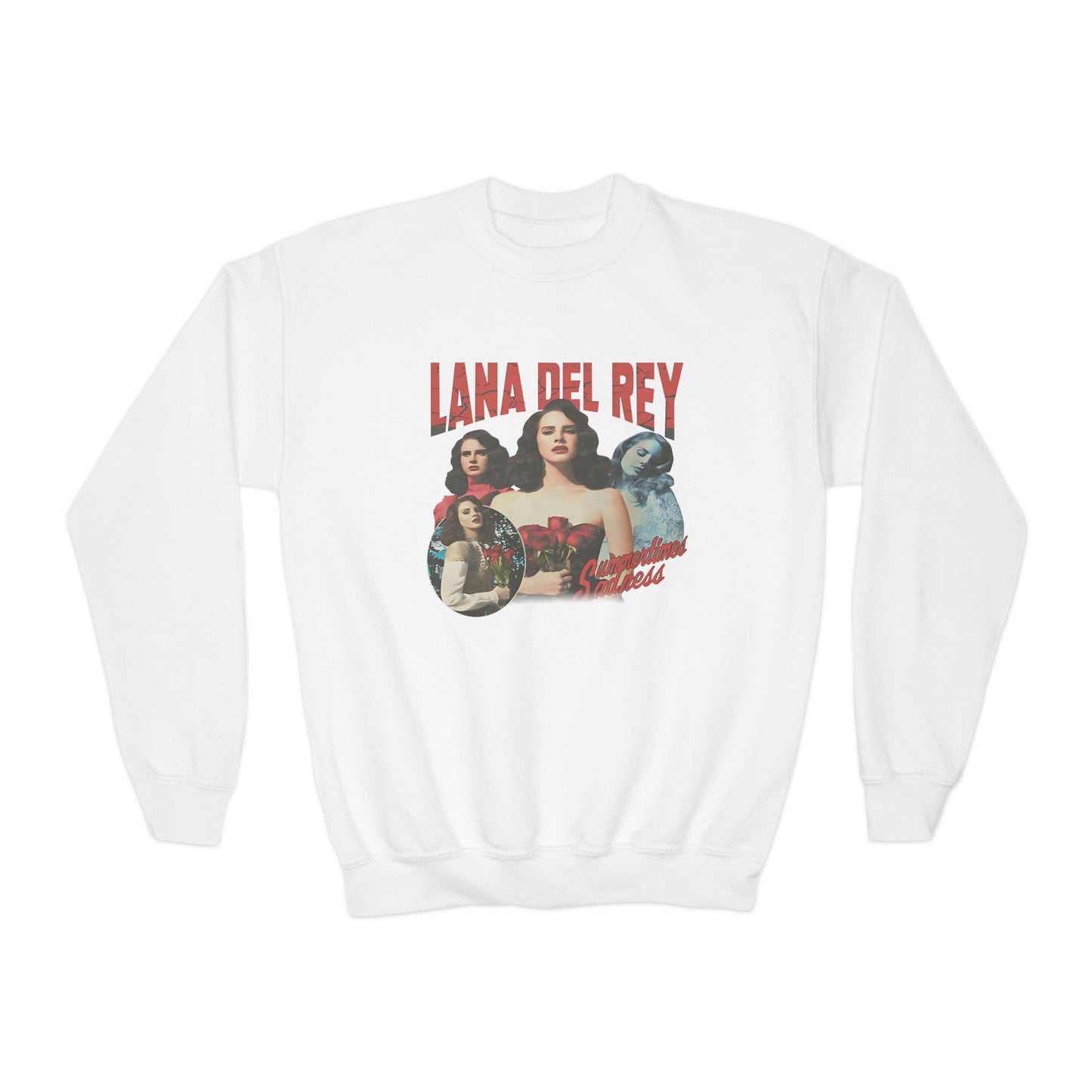 Lana Del Rey Summertime Sadness Youth Crewneck Sweatshirt