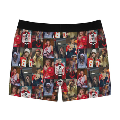 Taylor Swift Chiefs Fan Taylor's Version Men's Boxer Briefs