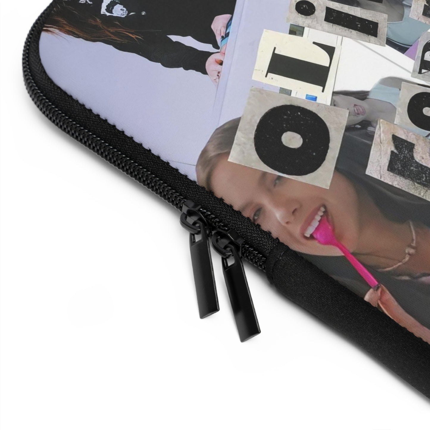 Olivia Rodrigo Deja Vu Collage Laptop Sleeve