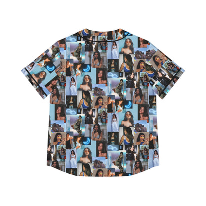 Madison Beer Mind In The Clouds Collage Women's Baseball Jersey