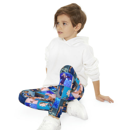 Taylor Swift Blue Dreams Collage Youth Leggings