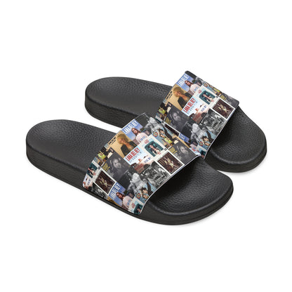 Lana Del Rey Album Cover Collage Youth Slide Sandals