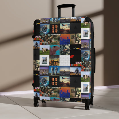 Pink Floyd Album Cover Collage Suitcase