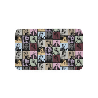 Taylor Swift Eras Collage Memory Foam Bath Mat