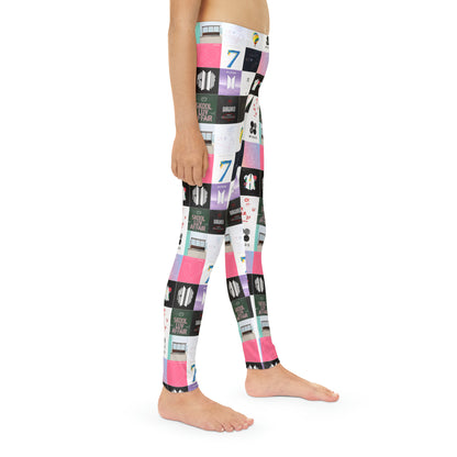 BTS Album Cover Art Collage Youth Leggings