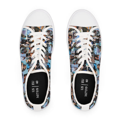 Madison Beer Mind In The Clouds Collage Women's Low Top Sneakers