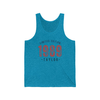 Taylor Swift 1989 Limited Edition Unisex Jersey Tank