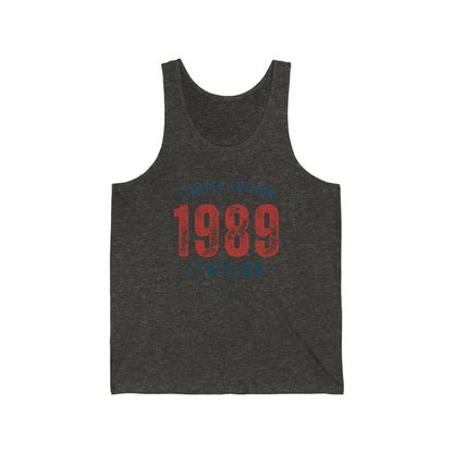 Taylor Swift 1989 Limited Edition Unisex Jersey Tank