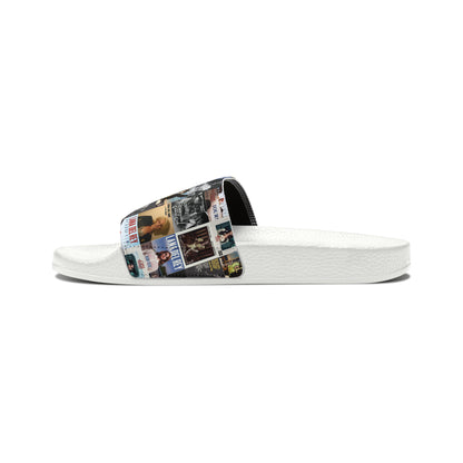 Lana Del Rey Album Cover Collage Youth Slide Sandals