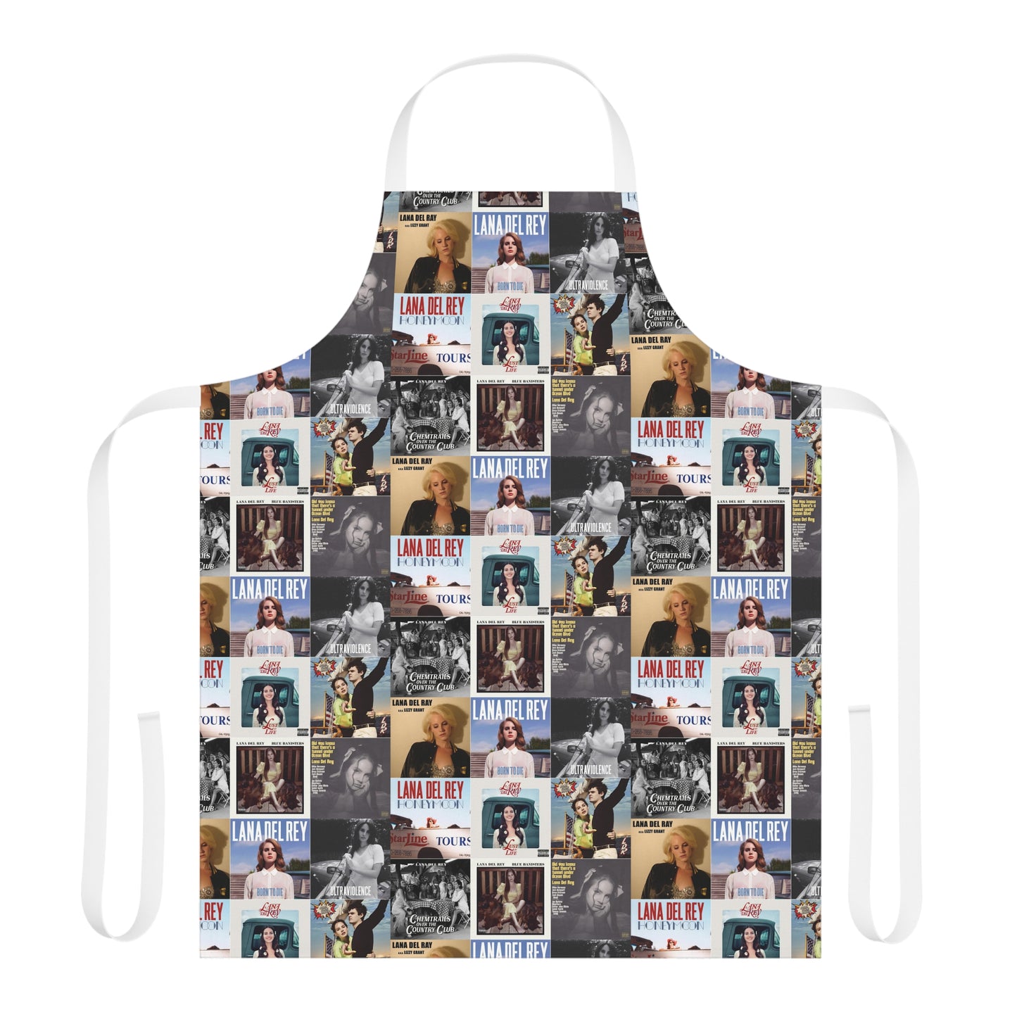 Lana Del Rey Album Cover Collage Apron