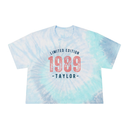 Taylor Swift 1989 Limited Edition Women's Tie-Dye Crop Tee