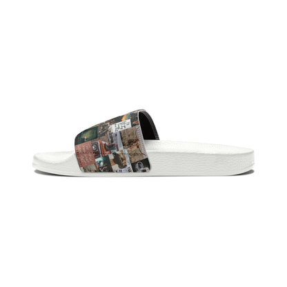 Morgan Wallen Darling You're Different Collage Men's Slide Sandals