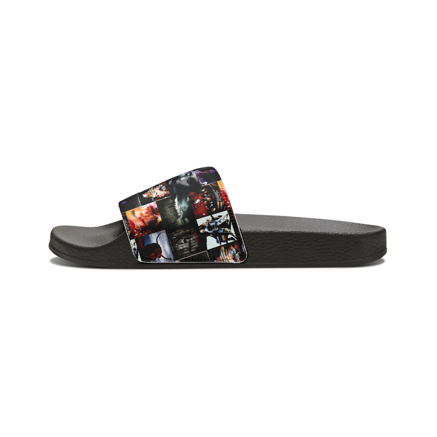 Slipknot Album Art Collage Men's Slide Sandals