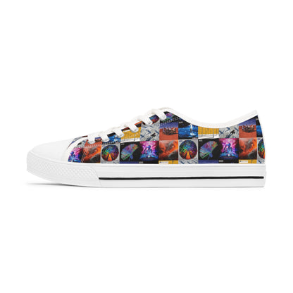 Muse Album Cover Collage Women's Low Top Sneakers