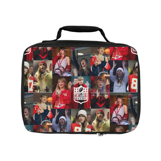 Taylor Swift Chiefs Fan Taylor's Version Lunch Bag