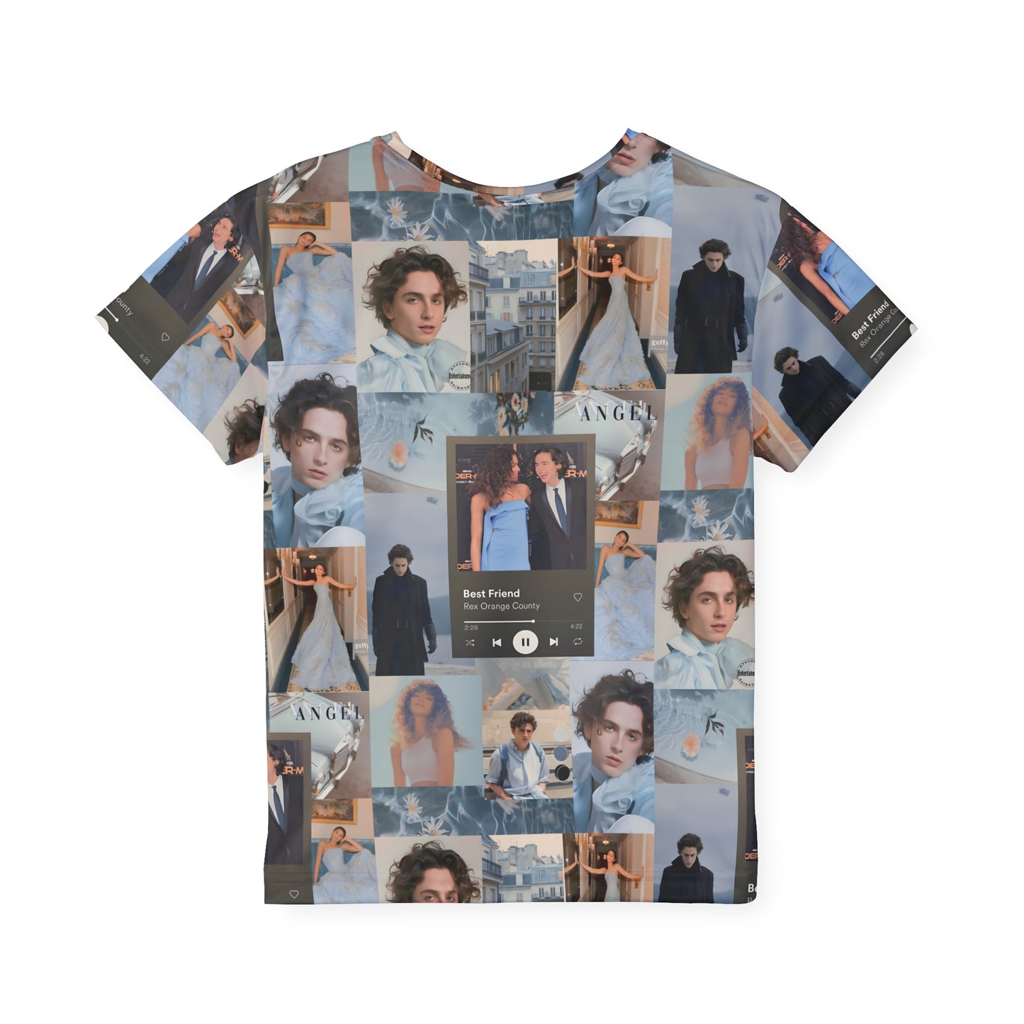 Timothee Chalamet And Zendaya Best Friend Collage Kids Sports Jersey