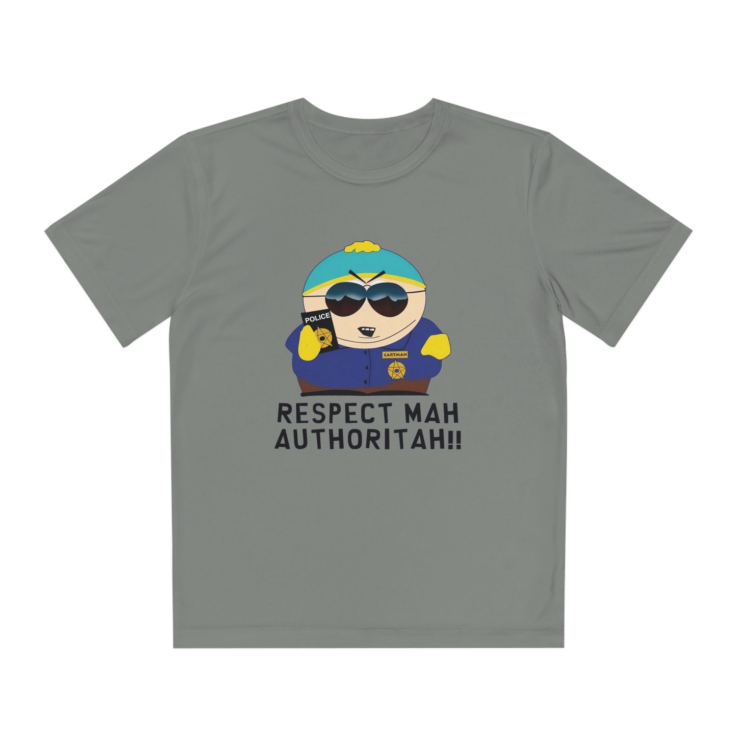 South Park Cartman Respect Mah Autheritah! Youth Competitor Tee