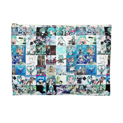 Hatsune Miku Album Cover Collage Accessory Pouch