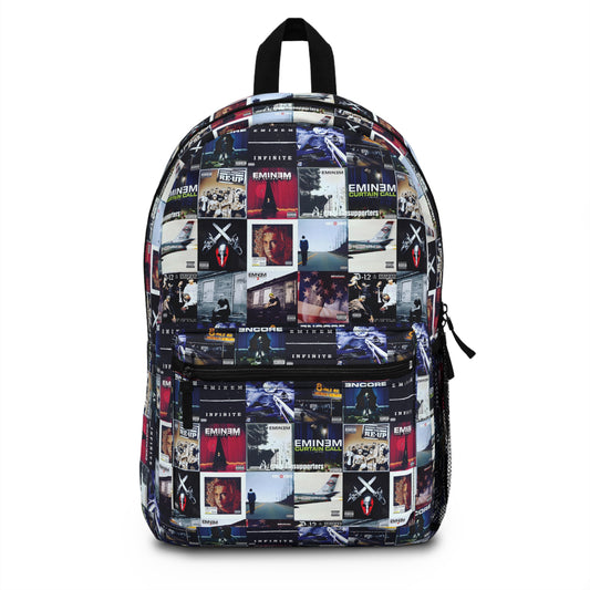 Eminem Album Art Cover Collage Backpack