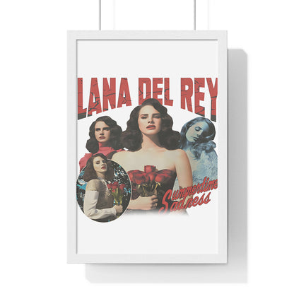 Lana Del Rey Summertime Sadness Framed Print