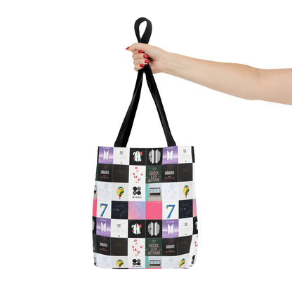 BTS Album Cover Art Collage Tote Bag