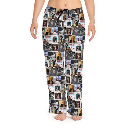 Lana Del Rey Album Cover Collage Women's Pajama Pants