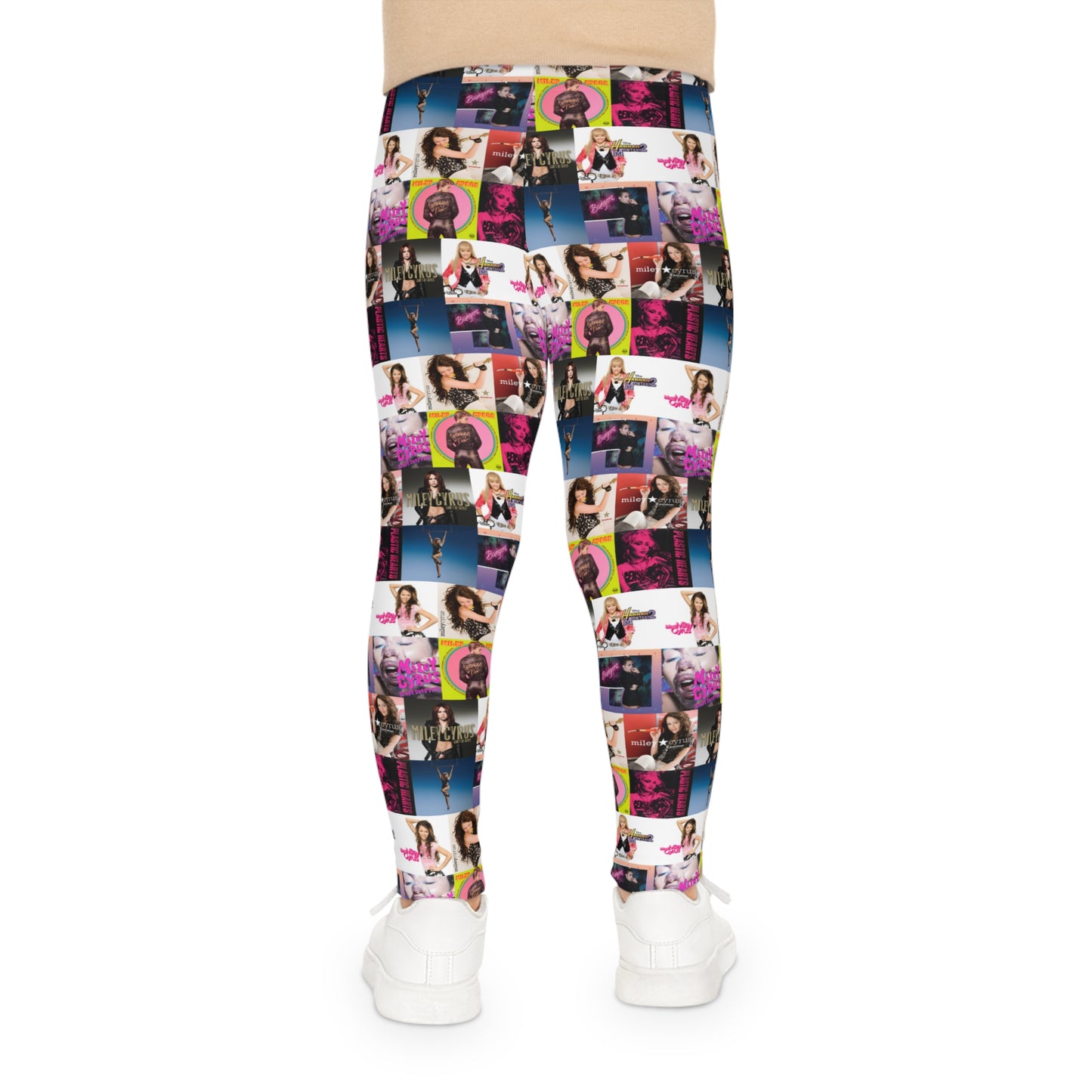 Miley Cyrus Album Cover Collage Kids Leggings