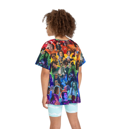 Conan Grey Rainbow Photo Collage Kids Sports Jersey