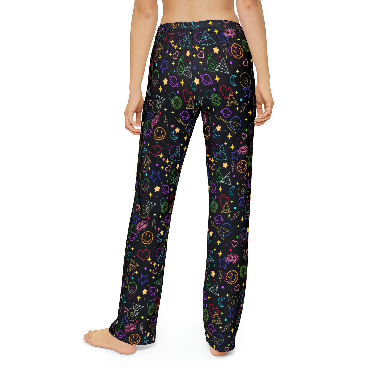 Daft Punk Arcade Carpet Pattern Kids Pajama Pants