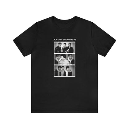 Jonas Brothers Photo Booth Unisex Jersey Short Sleeve Tee Shirt