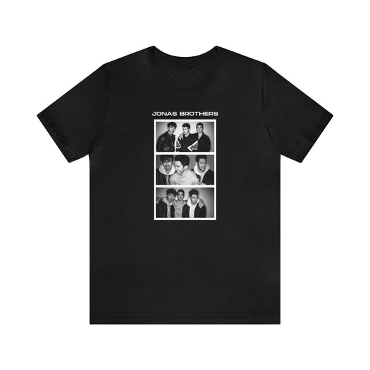 Jonas Brothers Photo Booth Unisex Jersey Short Sleeve Tee Shirt