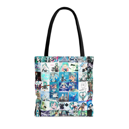 Hatsune Miku Album Cover Collage Tote Bag